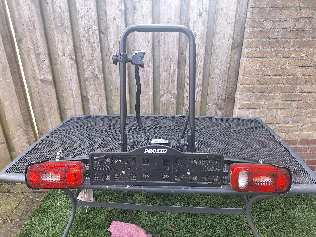 Fietsendrager proUser. Voor 1 Ebike, Auto diversen, Fietsendragers, Ophalen, Gebruikt, 1 fiets, Trekhaakdrager