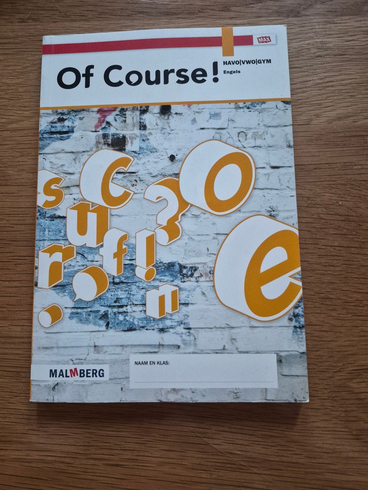 Of Course! Engels HAVO/VWO/GYM - Malmberg, Ophalen, Zo goed als nieuw, Antoon van Eijk, Mayke Munten, Connelie Klijn, Non-fictie