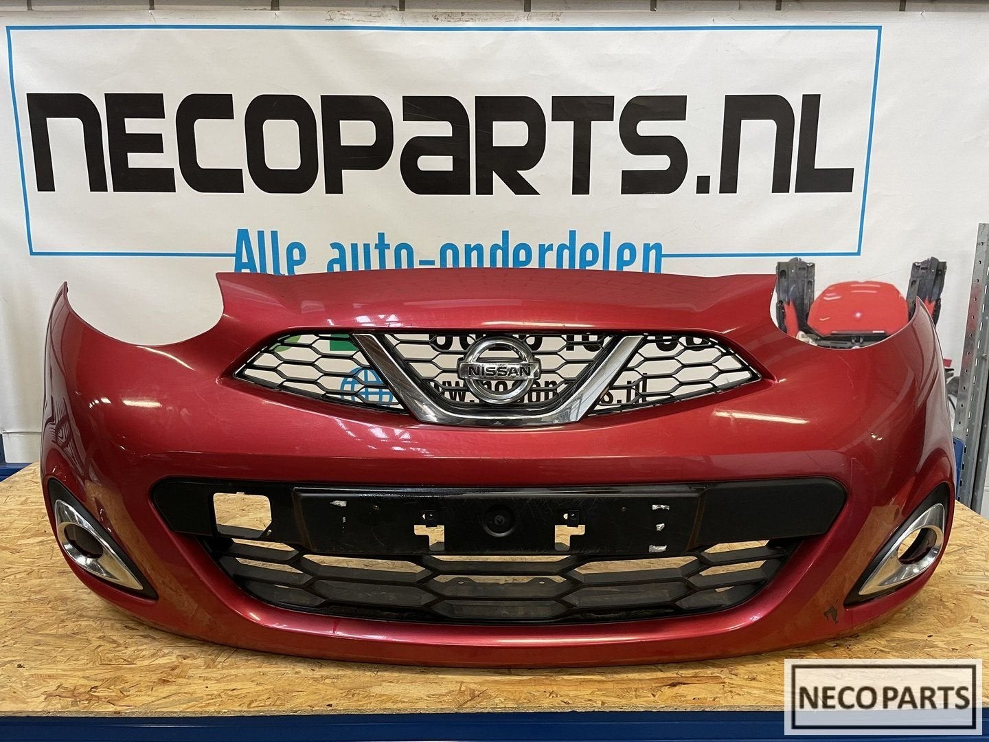 NISSAN MICRA K13 2013-2017 ORIGINEEL BUMPER VOORBUMPER, Gebruikt, -, -, Ophalen of Verzenden