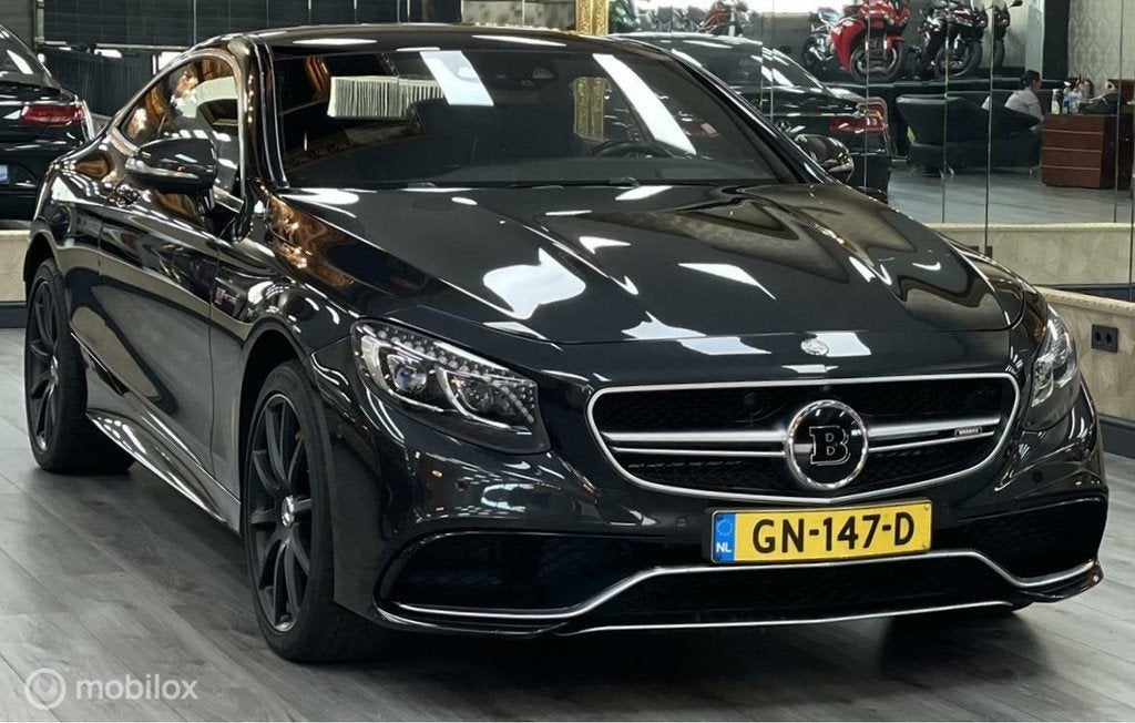 S500 S63 Brabus 800PK, Automaat, 5461 cc, 4 stoelen, Zwart