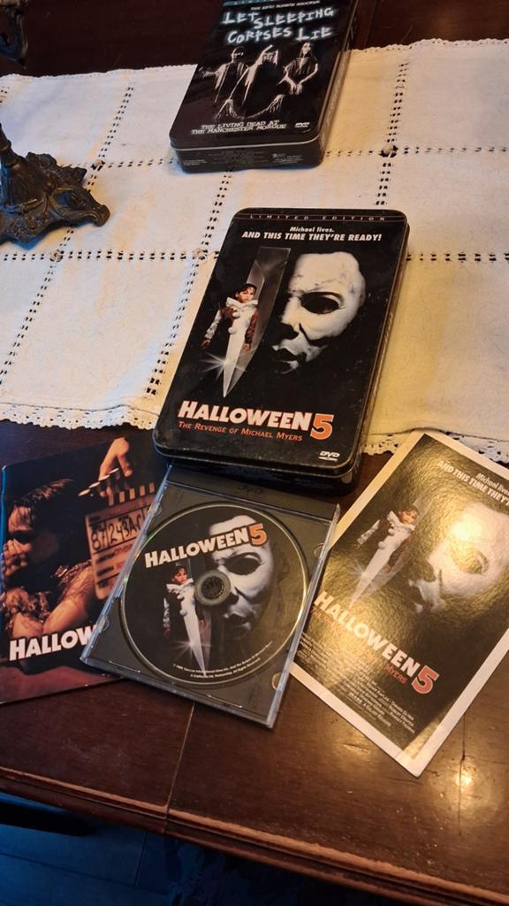 Halloween 5 anchor bay tin, Cd's en Dvd's, Dvd's | Horror, Alle leeftijden, Ophalen of Verzenden, Zo goed als nieuw