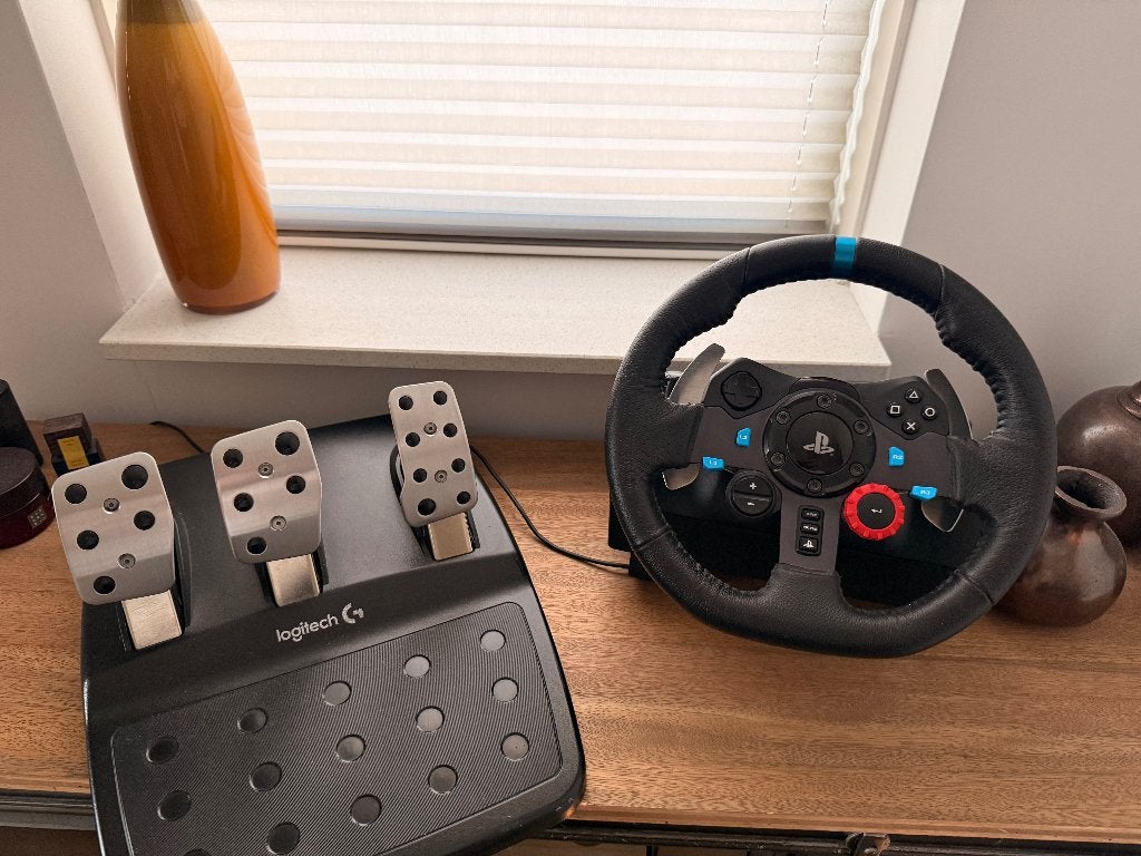Logitech G29 racestuur met pedalen voor PS5, PS4, PS3 en PC, 1 speler, Racen en Vliegen, Virtual Reality, Ophalen of Verzenden