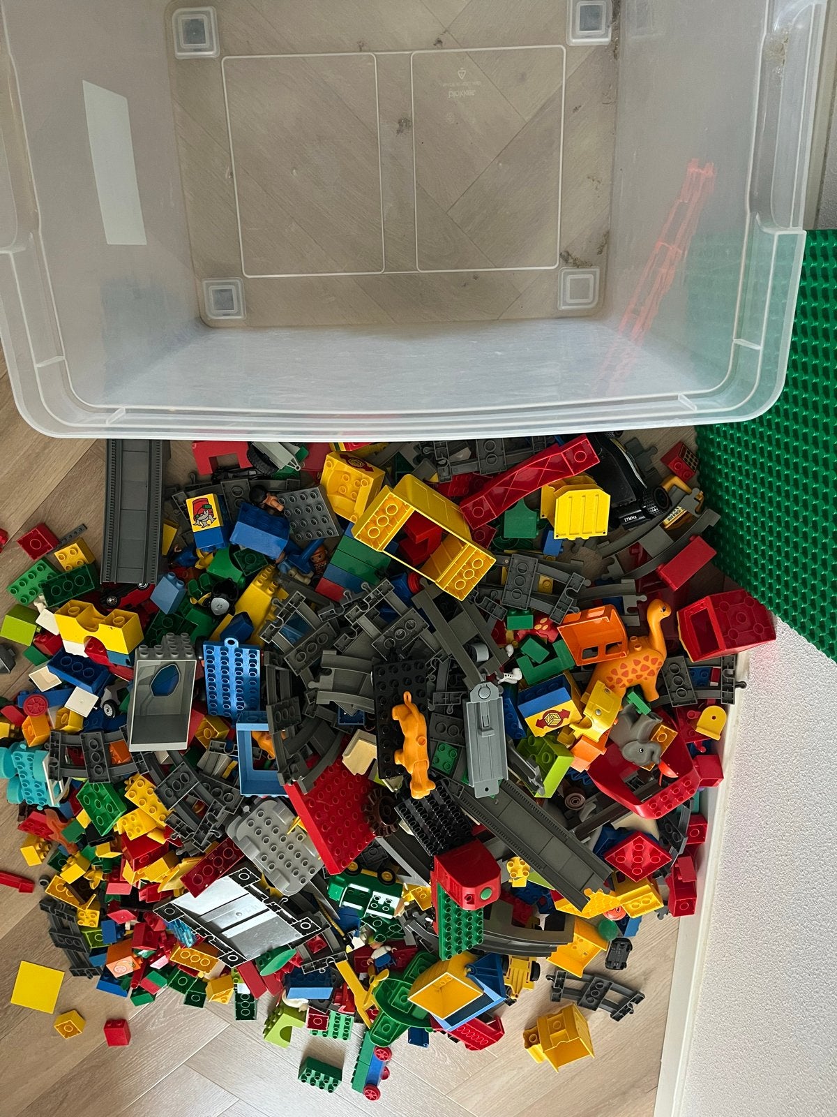Grote partij LEGO Duplo blokken en onderdelen, Ophalen of Verzenden, Gebruikt, Losse stenen, Duplo