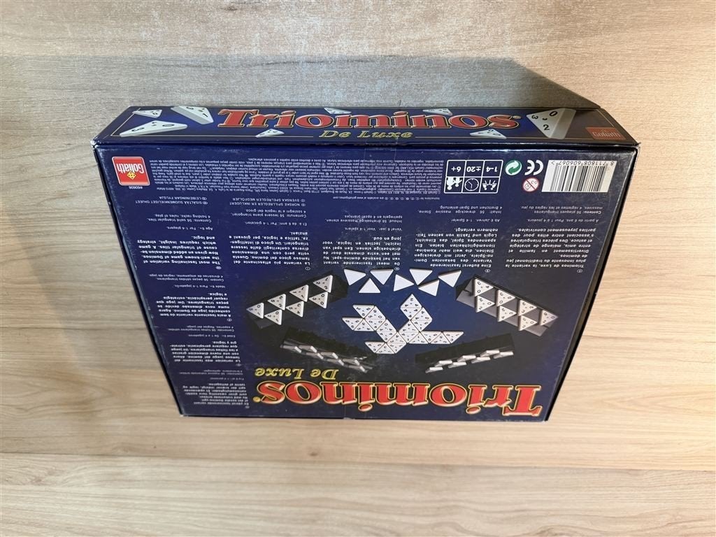 Triominos deluxe goliath - s6953, Verzenden, Zo goed als nieuw