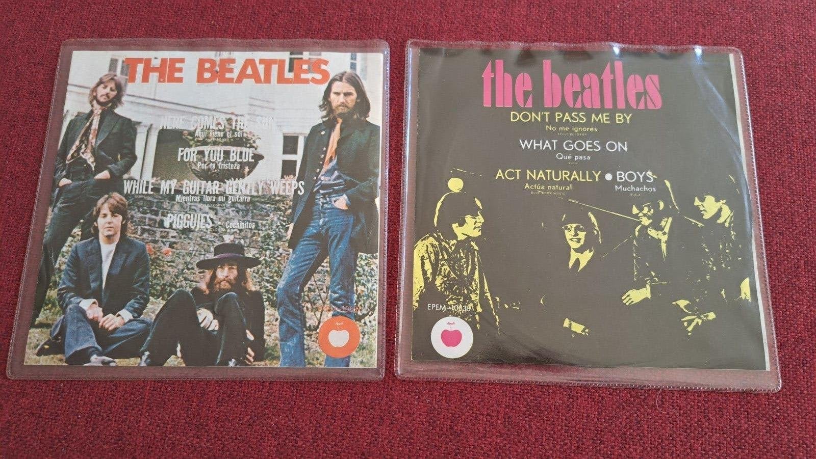 The Beatles 2 Mexicaanse EP's 1971 met George & Ringo tracks, Cd's en Dvd's, Vinyl Singles, EP, Ophalen of Verzenden, EP