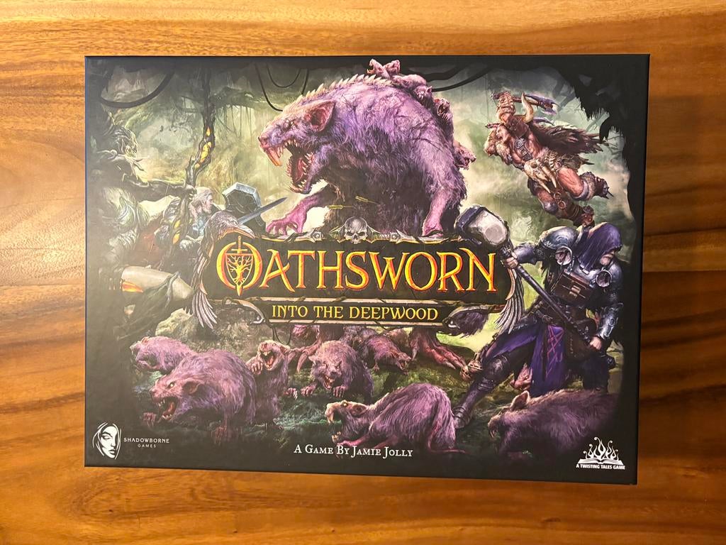 Oathsworn Miniature Edition (€330,- nieuw), Hobby en Vrije tijd, Gezelschapsspellen | Bordspellen, Ophalen of Verzenden, Nieuw