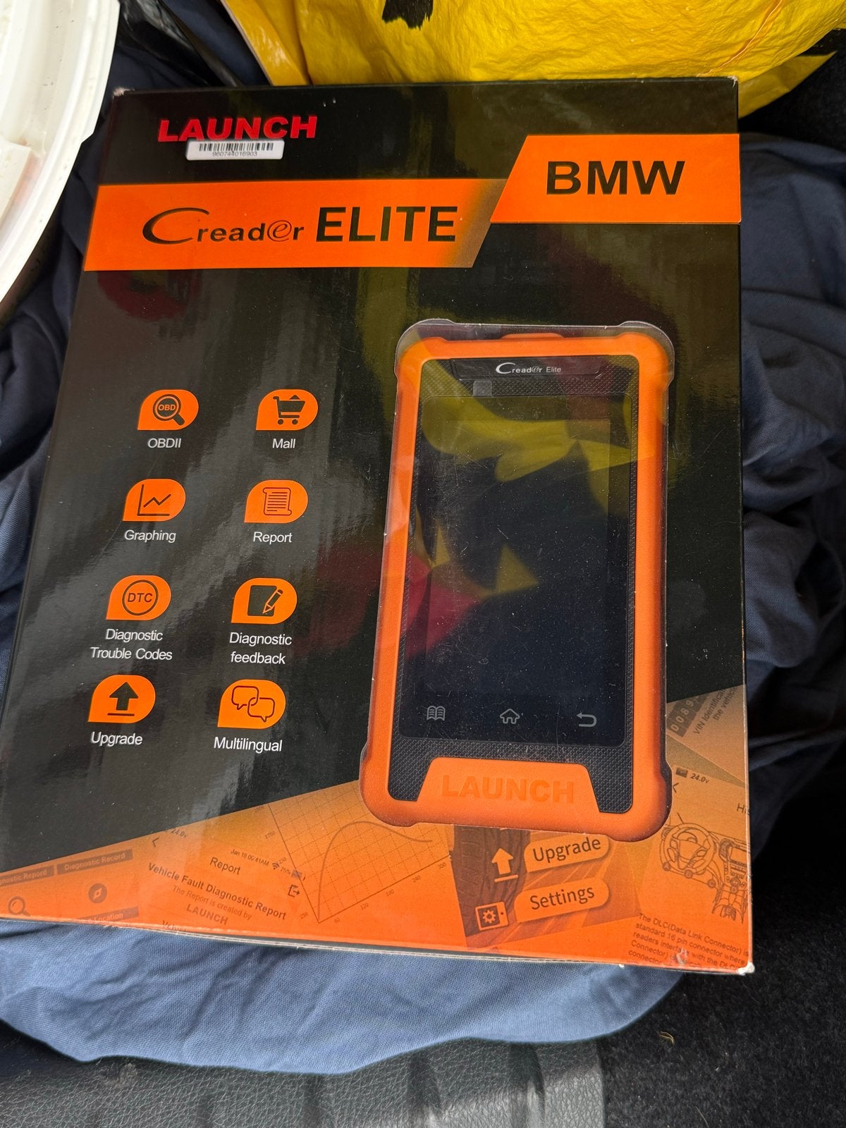 BMW OBD2 Scanner - Launch Creader Elite, Auto diversen, Autogereedschap, Zo goed als nieuw, Ophalen of Verzenden