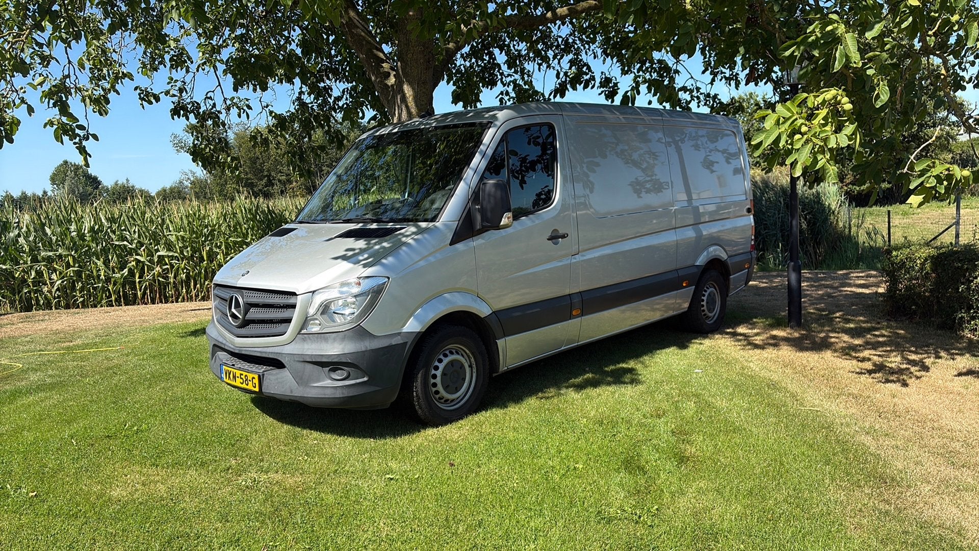 Mercedes-Benz Sprinter 2.2 D 95KW 2015 Grijs, 13 km/l, Mercedes-Benz, Diesel, Particulier