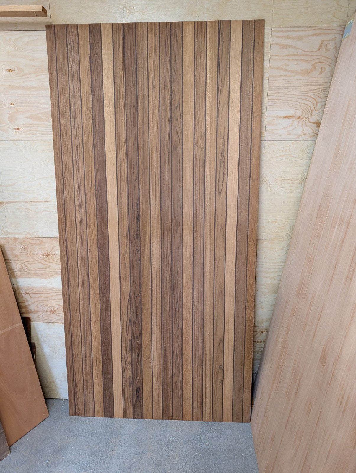 Boot vloer, scheeps vloer, gefineerde plaat, teak met bies, Ophalen, Minder dan 25 mm, Overige typen, Nieuw