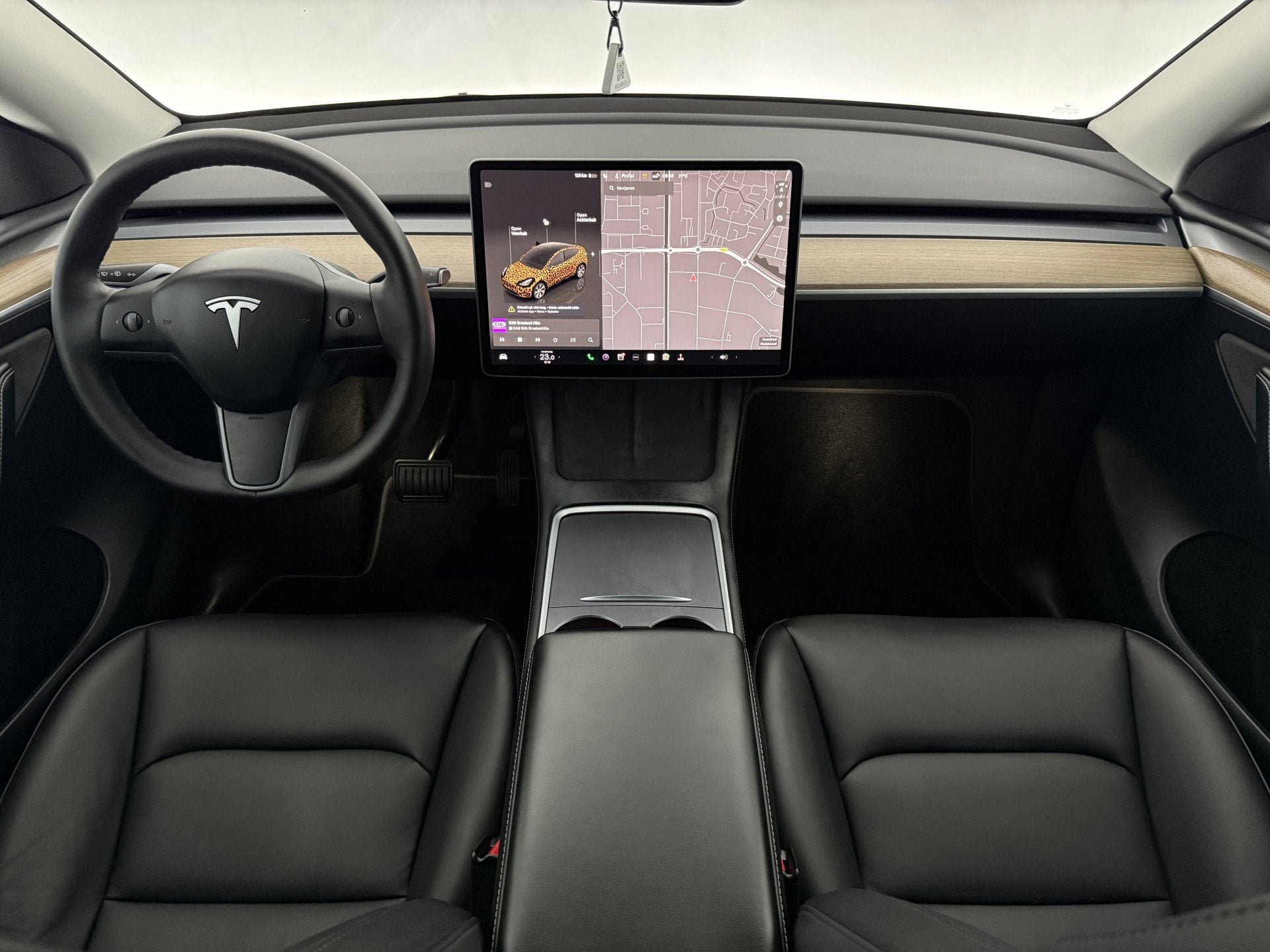 Tesla Model Y Long Range AWD 75 kWh | Snelladen | SOH 90% |, Automaat, Gebruikt, 542 km, Leder