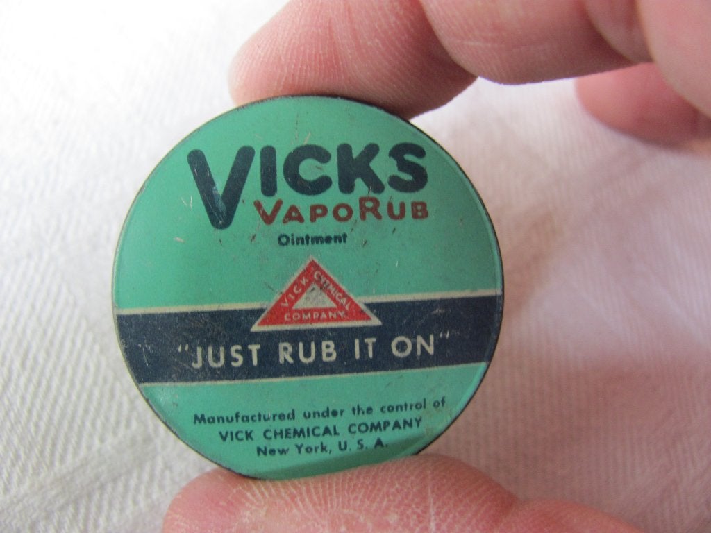 Vicks VapoRub blikje, Ophalen, Gebruikt, Overige
