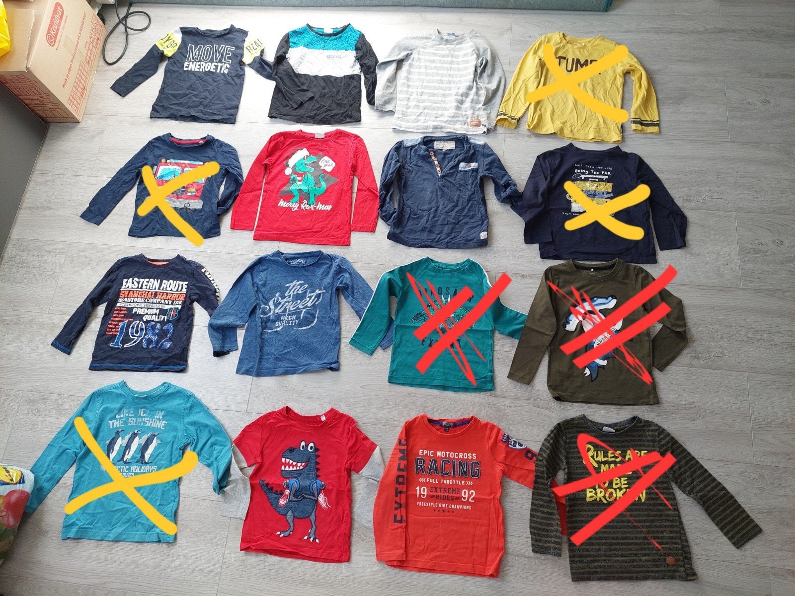 Longsleeves maat 104 jongen longsleeve shirts shirt, Kinderen en Baby's, Kinderkleding | Maat 104, Zo goed als nieuw, Jongen, Shirt of Longsleeve