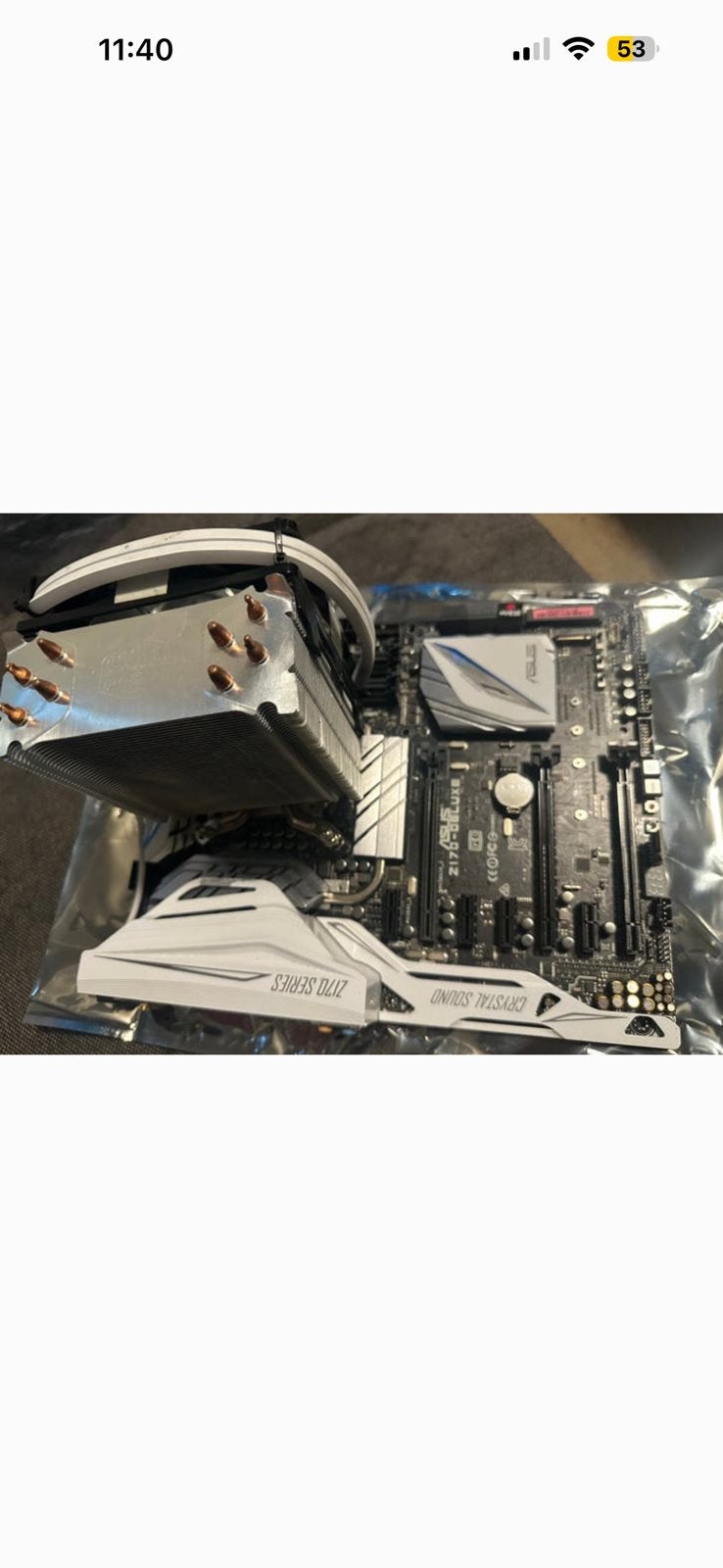 I5 6600k ddr 4z170 deluxe, Ophalen of Verzenden, Zo goed als nieuw, DDR4