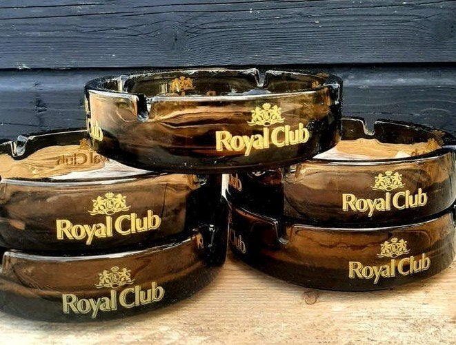 Vintage - ROYAL CLUB Asbakken (Bier / Café / Kroeg), Ophalen of Verzenden, Asbak