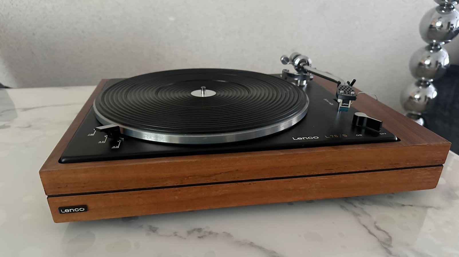 Lenco L76/S platenspeler, Audio, Tv en Foto, Platenspelers, Ophalen of Verzenden, Overige merken