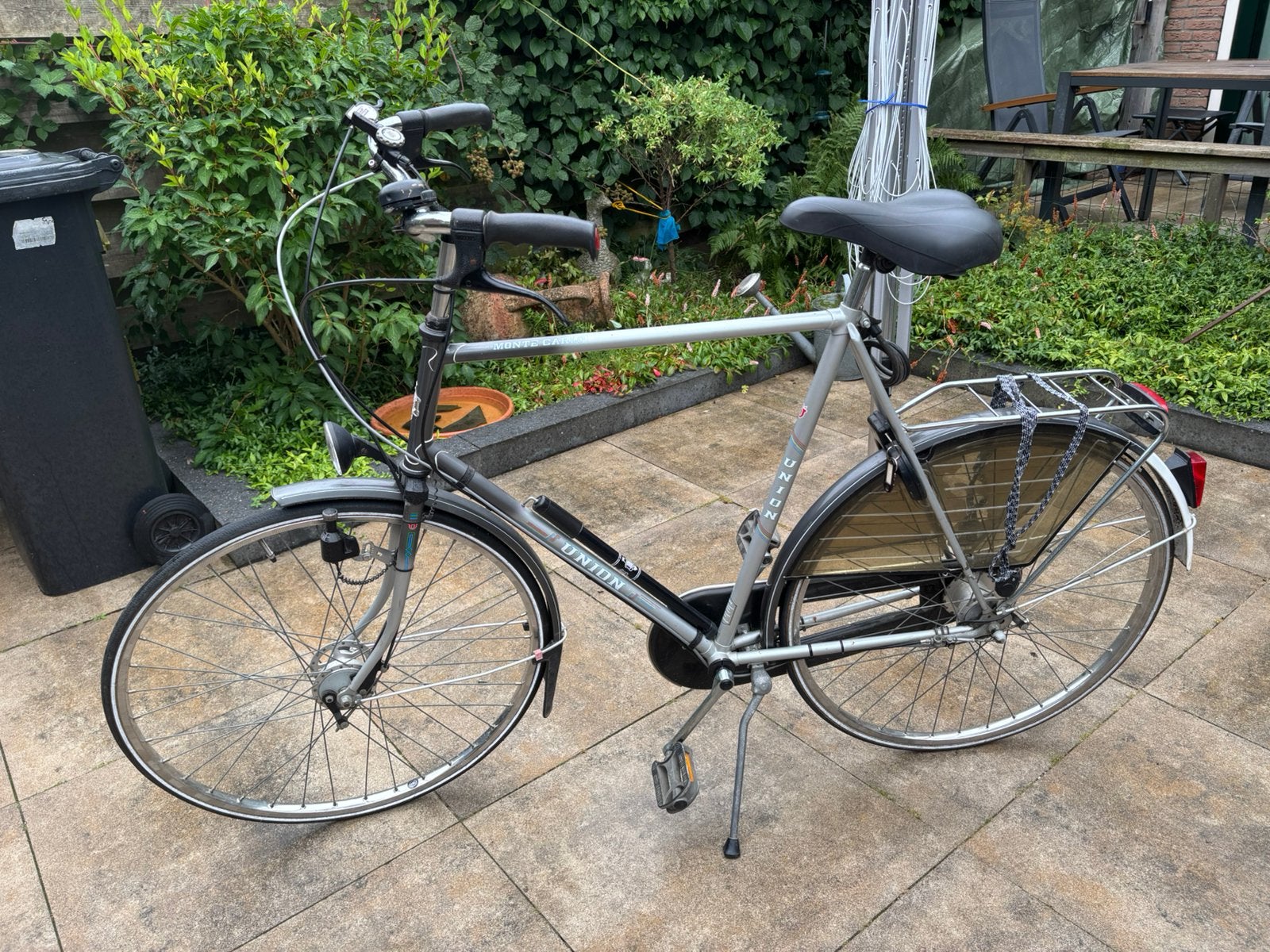 Union Union heren sportfiets, hoog frame, licht en degelijk, Gebruikt, Versnellingen, 61 tot 65 cm, Ophalen