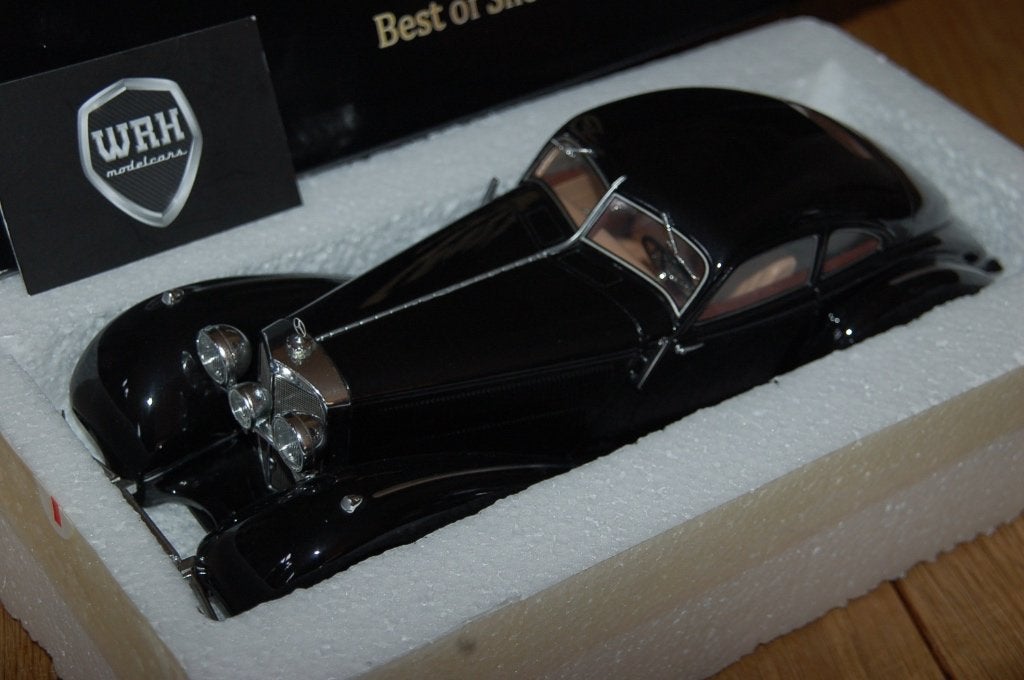 1:18 MERCEDES 540K AUTOBAHNKURIER BOS models BOS003 WRH, Hobby en Vrije tijd, Verzenden, Zo goed als nieuw, Auto, Overige merken