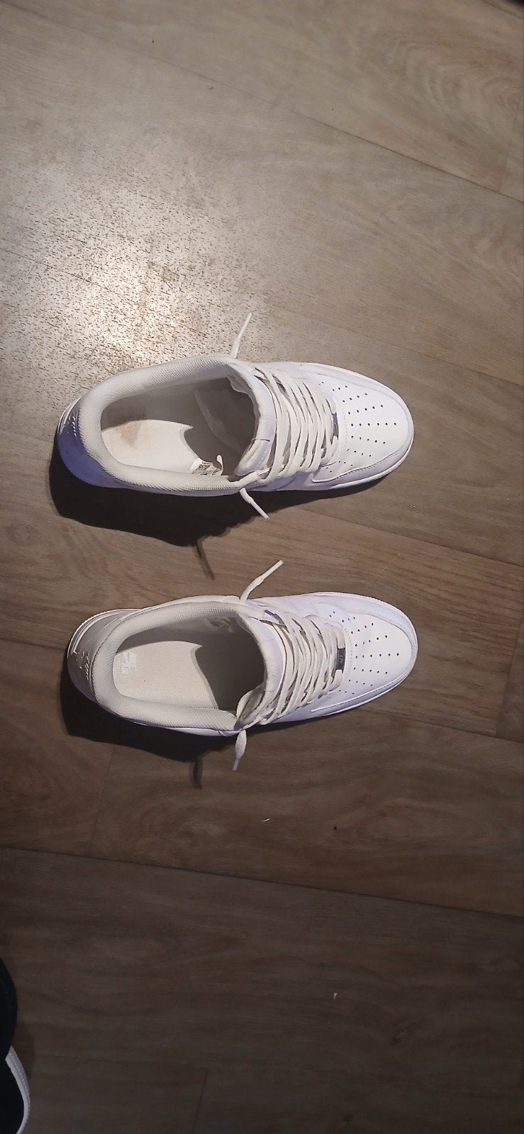Nike air Force 1 heren Wit, Ophalen, Wit, Gedragen, Nike Air Force