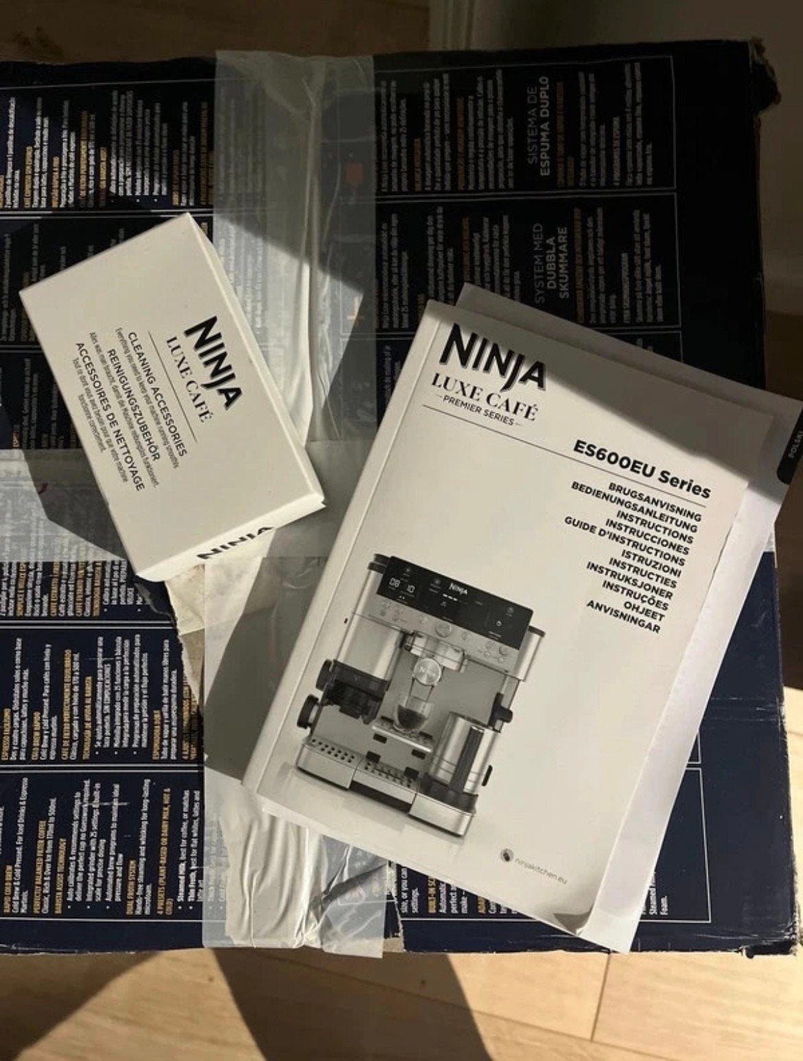 Ninja Luxe Café ES600EU - 3-in-1 Koffiemachine, Afneembaar waterreservoir, Gemalen koffie, Ophalen of Verzenden, Zo goed als nieuw