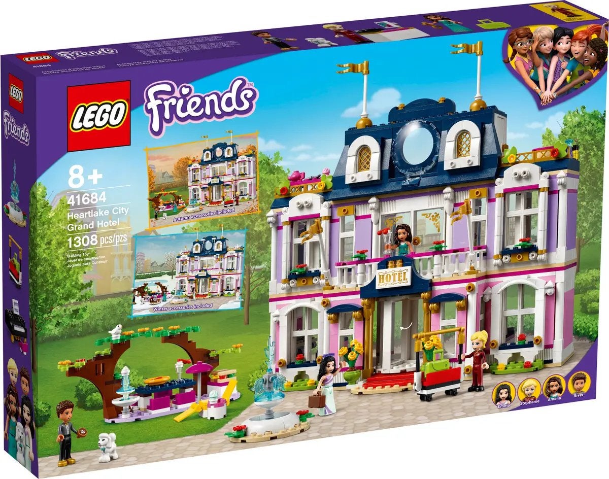 LEGO Friends 🏩 Heartlake City Grand Hotel 41684 - NIEUW!, Lego, Nieuw, Friends, Ophalen of Verzenden