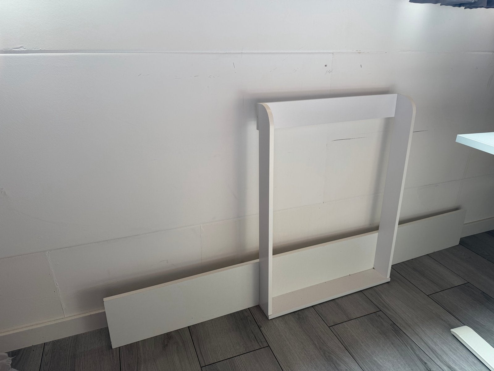 Aankleedkussenblad, Ophalen, Met plank(en), Gebruikt, 100 tot 150 cm