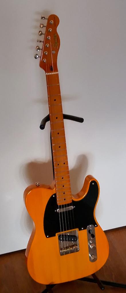 Squier Classic Vibe 50ies buttescotch blonde Telecaster, Ophalen, Zo goed als nieuw, Solid body, Overige merken