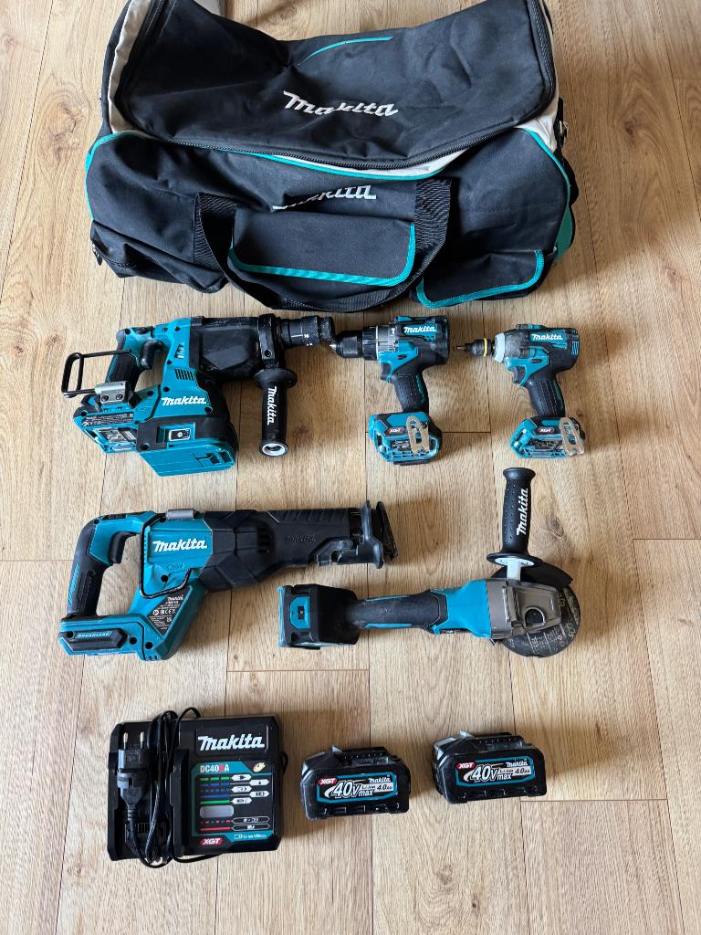 Set Makita XGT, Ophalen, Zo goed als nieuw