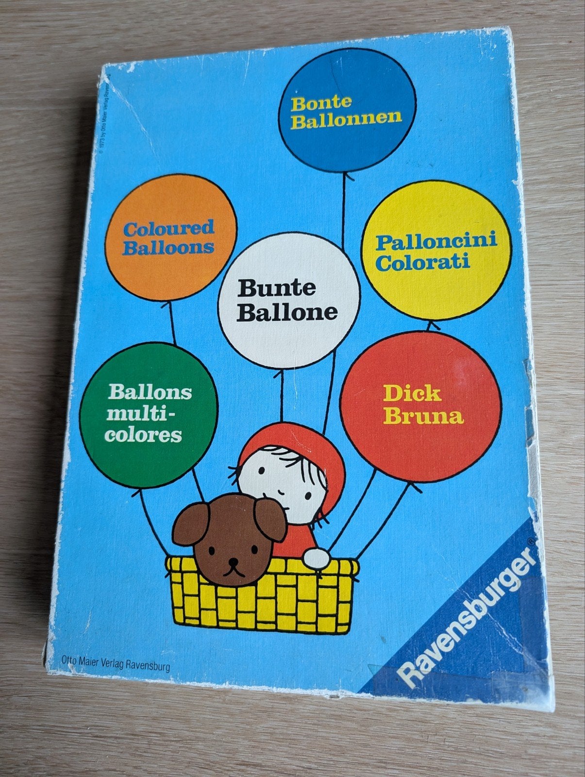 Vintage Ravensburger Dick Bruna Bonte Ballonnen Spel, Een of twee spelers, Ophalen of Verzenden, Gebruikt, Ravensburger