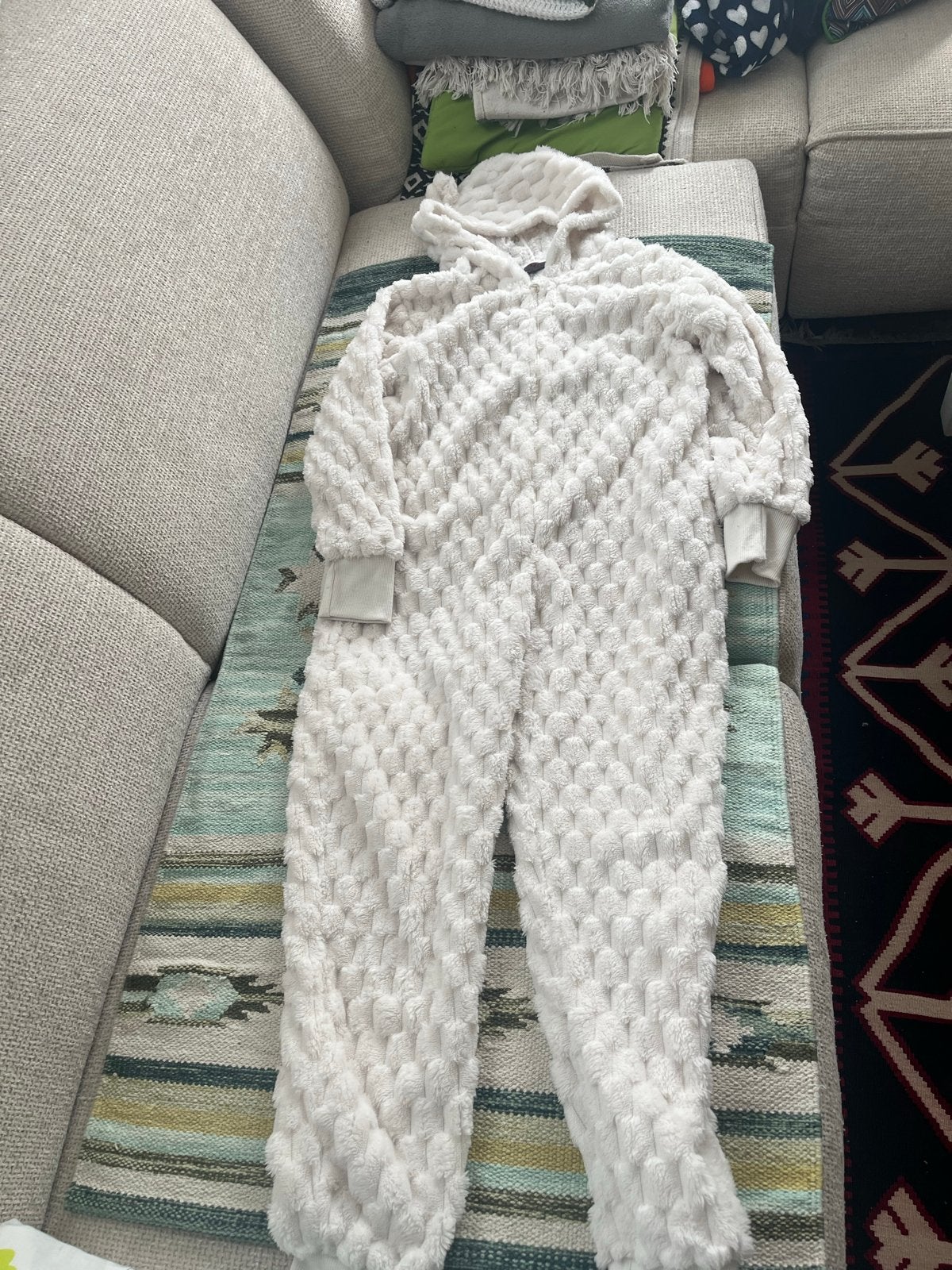 Zachte Witte Onesie Maat 146/152 - 9th Avenue, Ophalen of Verzenden, Gebruikt, Jongen of Meisje, Nacht- of Onderkleding