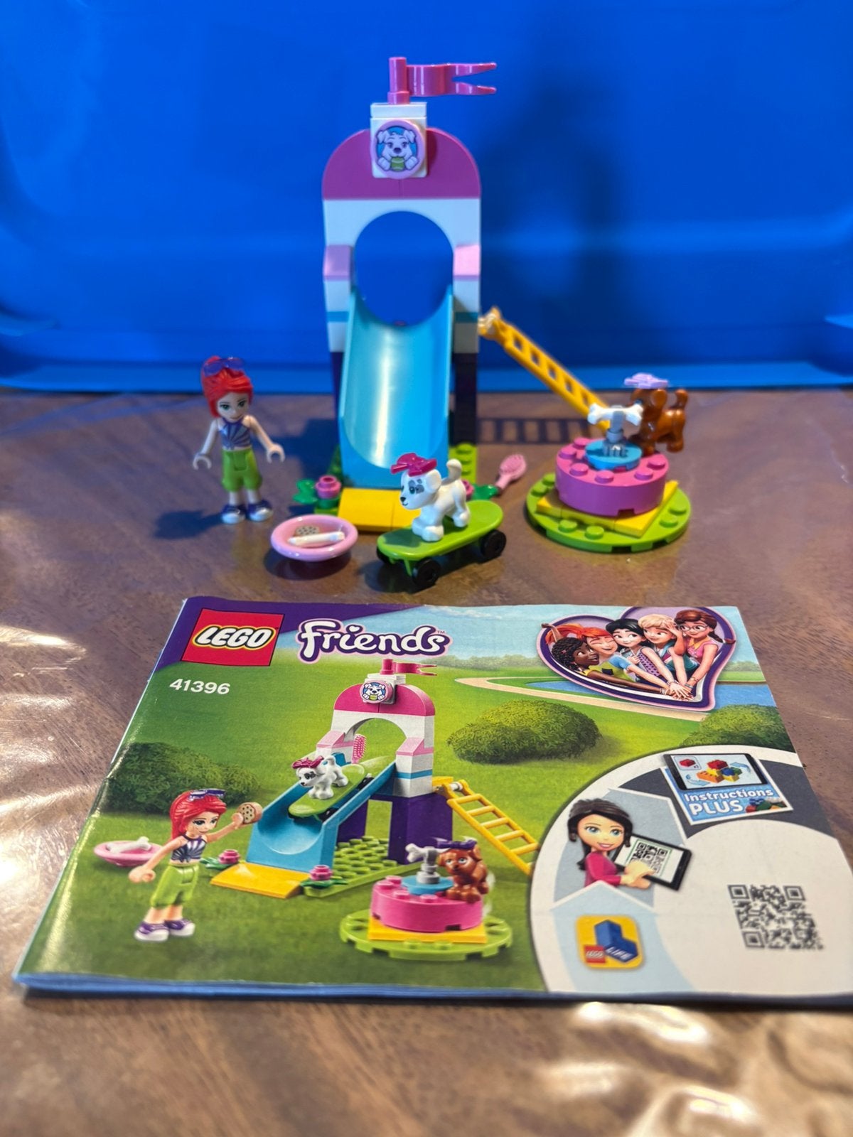 Lego friends 41396 hondenspeelplaats, Compleet, Lego, Friends, Ophalen of Verzenden