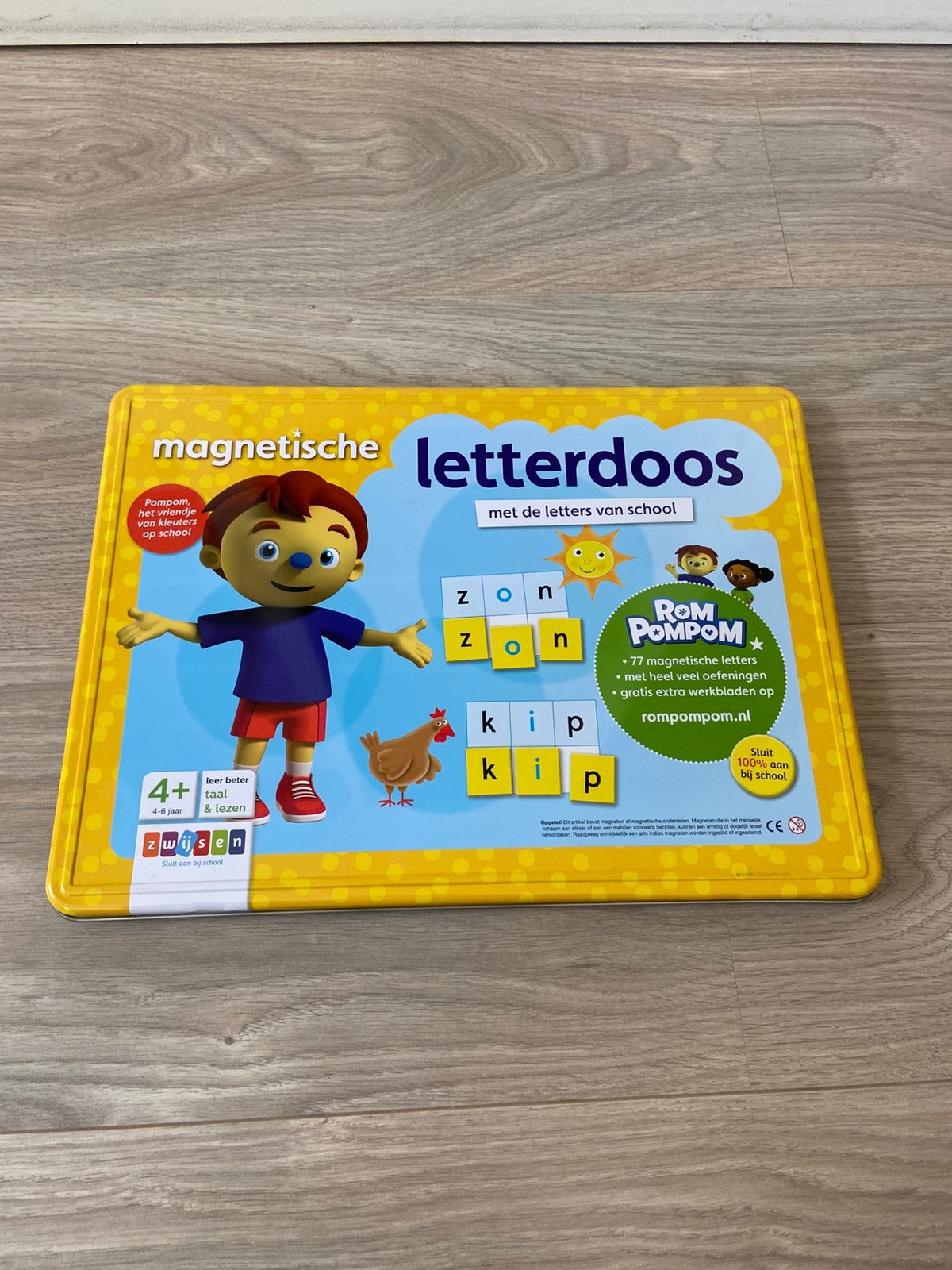 Zwijsen Magnetische letterdoos, Kinderen en Baby's, Ophalen, Zo goed als nieuw