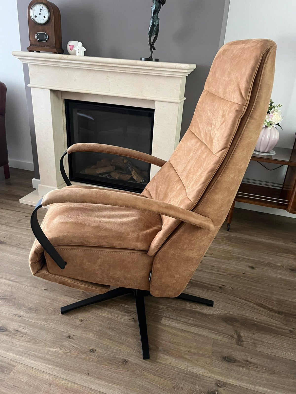 Prachtige sta-op stoel. Prominent., Huis en Inrichting, Ophalen, Zo goed als nieuw, Minder dan 75 cm, 50 tot 75 cm