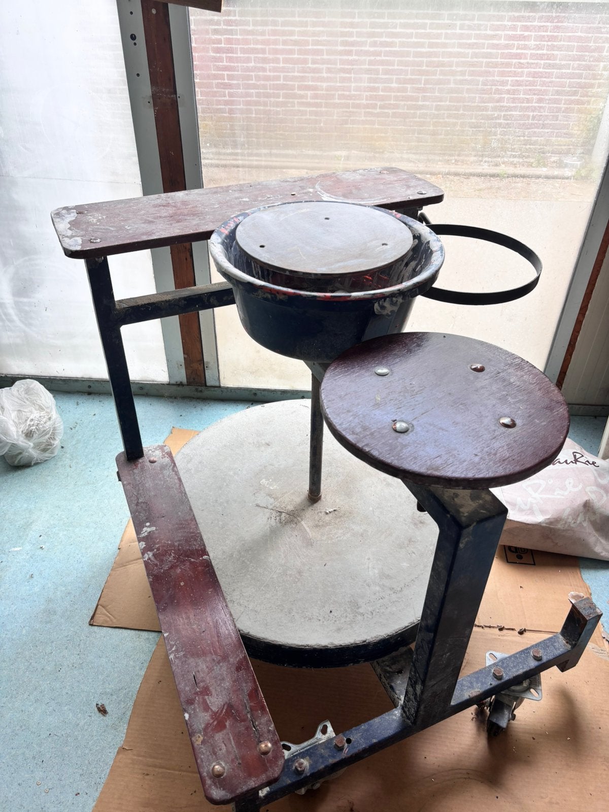 Draai tafel gratis ophalen, Doe-het-zelf en Verbouw, Ophalen, Gebruikt, Overige typen
