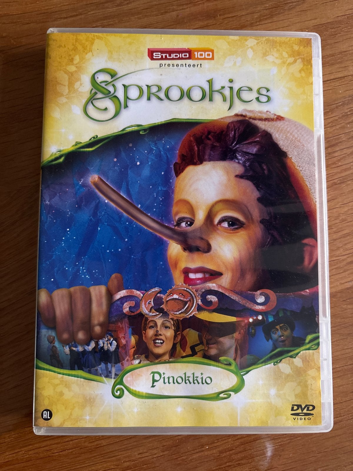 Studio 100 Sprookjes: Pinokkio DVD, Gebruikt, Alle leeftijden, Sprookjes, Film