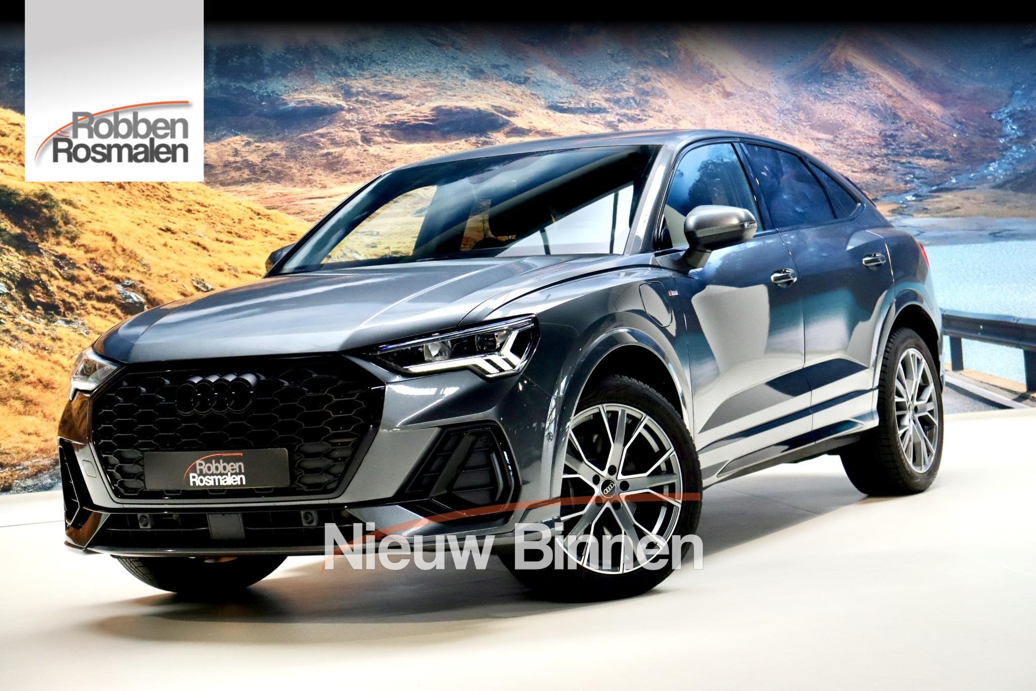 Audi Q3 Sportback 45 TFSI e S Line Ed|CAM|ACC|SFEER, Auto's, Audi, Gebruikt, Hybride Elektrisch/Benzine, 13 kWh, SUV of Terreinwagen