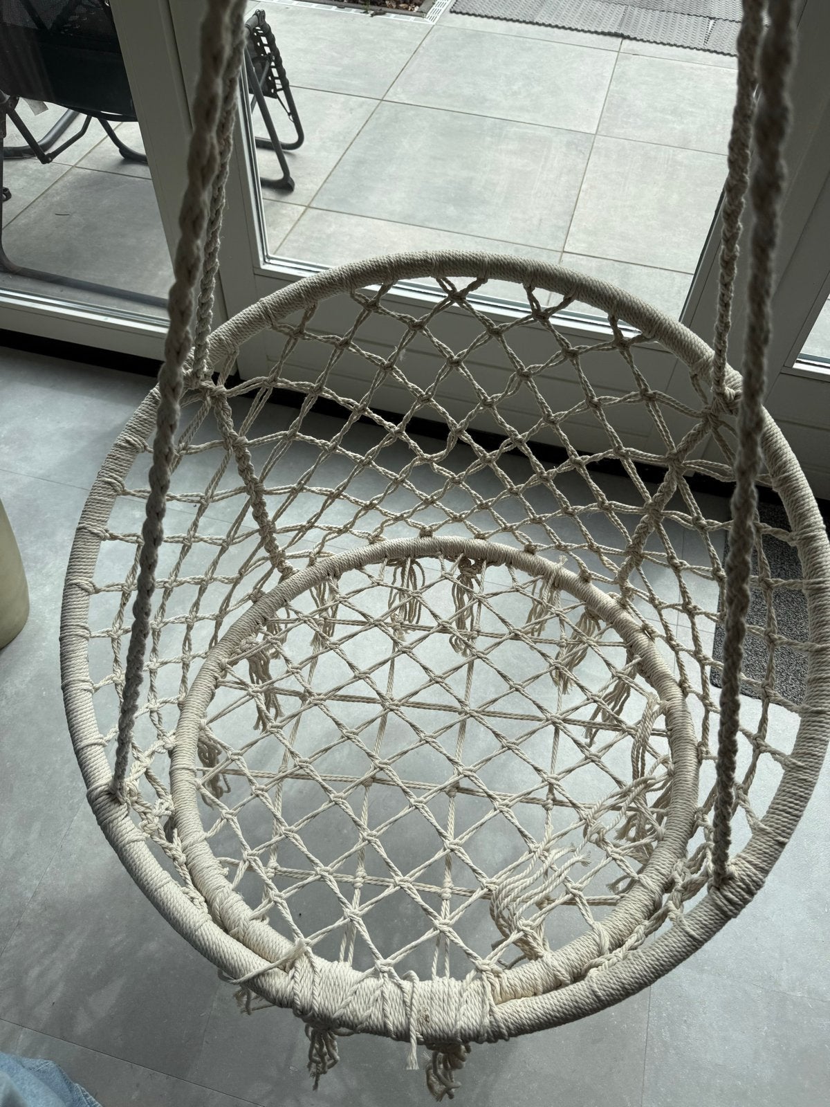 Nieuwe Macramé Hangstoel - Boho Stijl, Ophalen, Boho, Nieuw, Wit