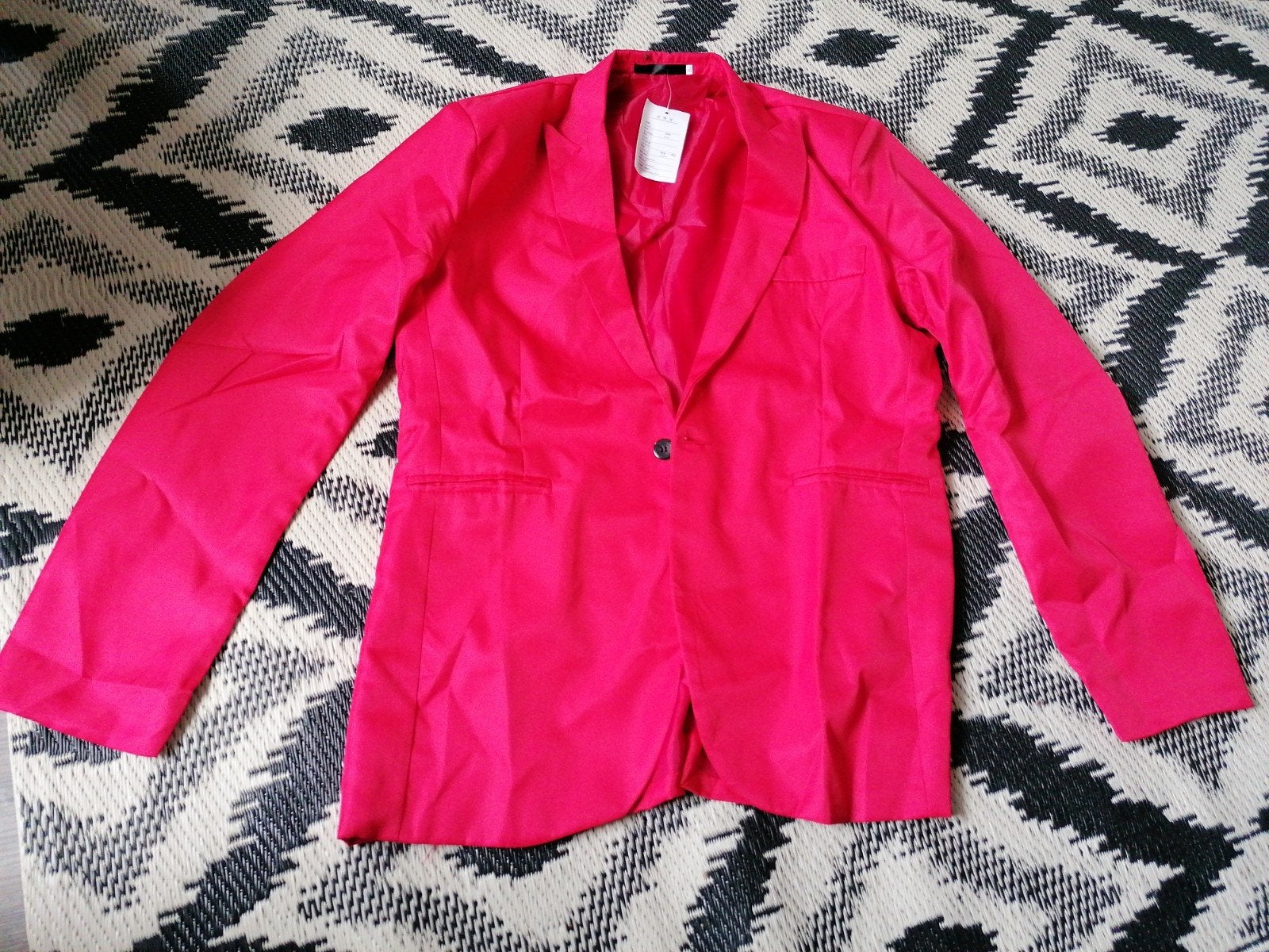 Rode Colbert L ( 3xl), Kleding | Heren, Grote Maten, Ophalen of Verzenden, Nieuw, Rood, Jasje of Colbert