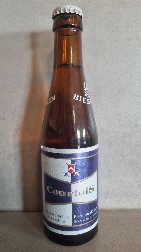 Courtois Alcoholarm '91 - Biertoren, Kampenhout, Ophalen of Verzenden, Gebruikt, Flesje(s), Overige merken