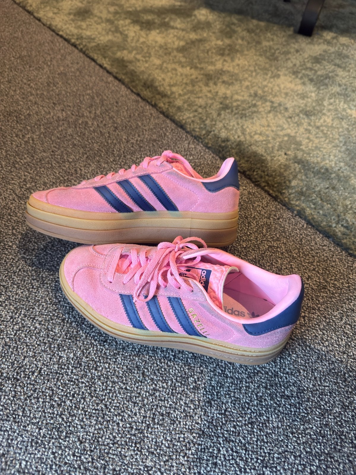 Adidas Gazelle Bold Roze Sneakers - Maat 38, Ophalen of Verzenden, Gedragen, Roze, Sneakers of Gympen