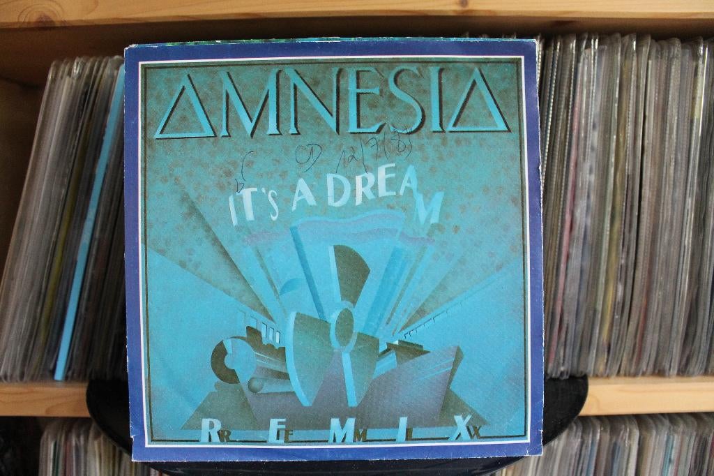 7" Single Amnesia - It's A Dream / It's A Reality, Cd's en Dvd's, Gebruikt, 1990 - 1999, 7 inch, Single
