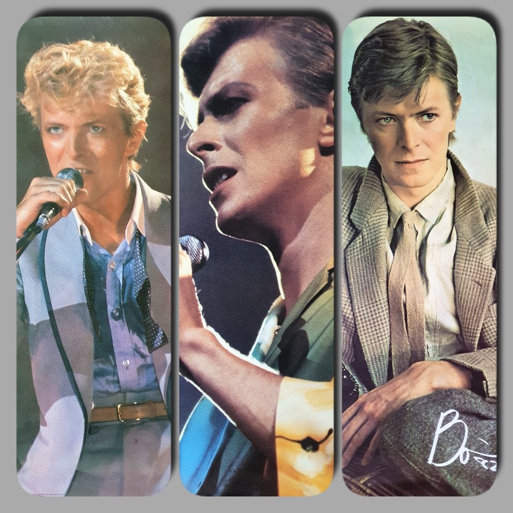 David Bowie concert - posters, Verzamelen, Posters, Verzenden, Deurposter of groter, Muziek, Rechthoekig Staand