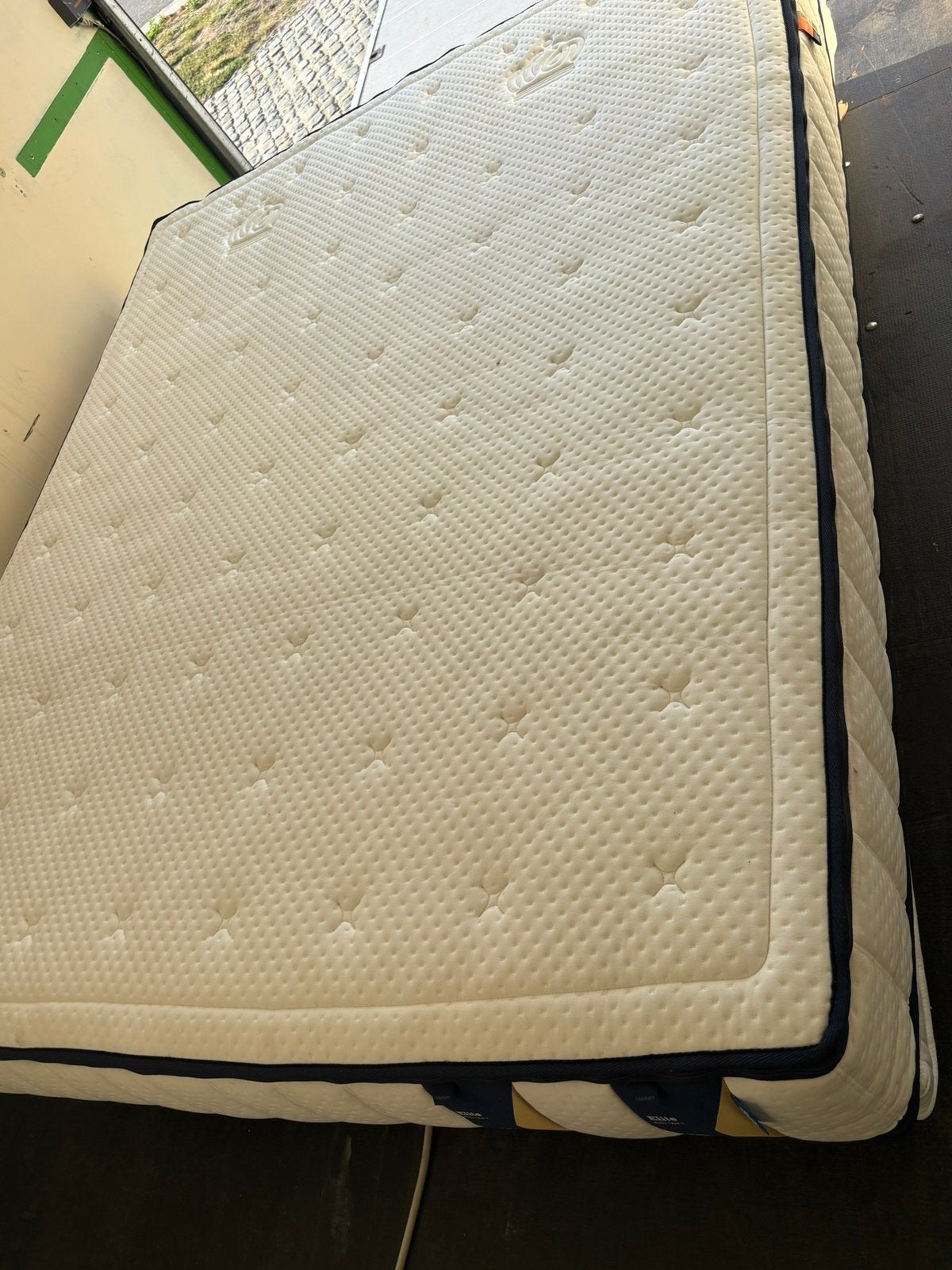 Showroom auping elite 160/200cm, Ophalen, Zo goed als nieuw, Tweepersoons, 160 cm