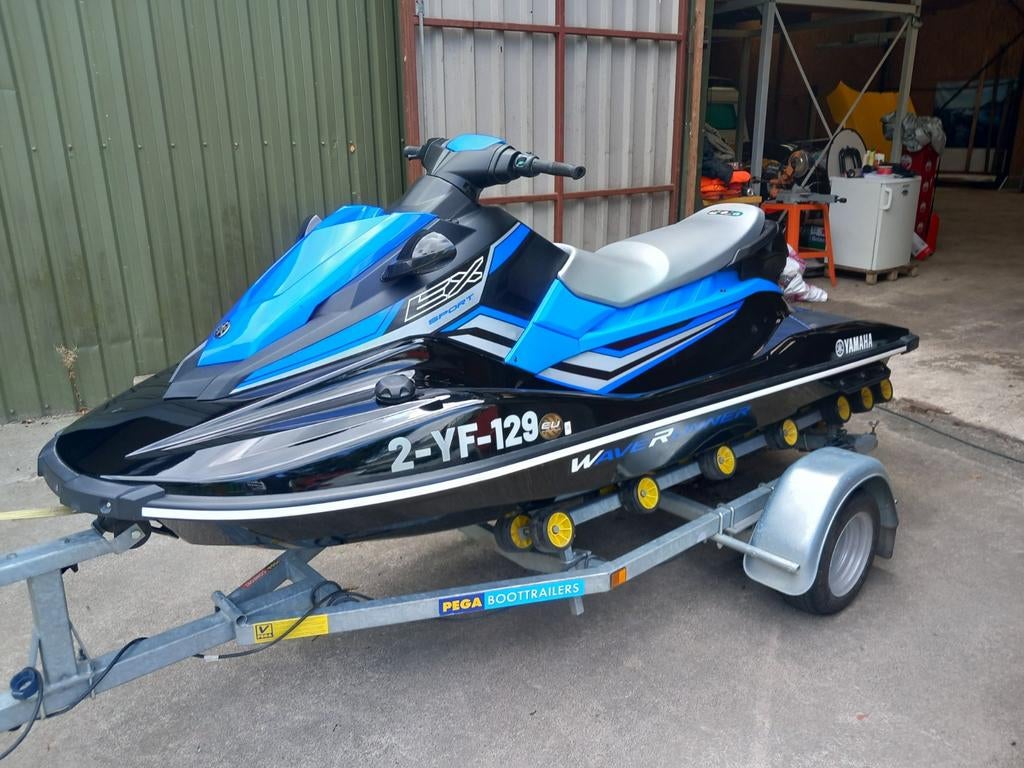 Yamaha EX Sport Jetski 3 zit met trailer 68 uur!, Watersport en Boten, Ophalen, Zo goed als nieuw, Benzine, 70 tot 120 pk