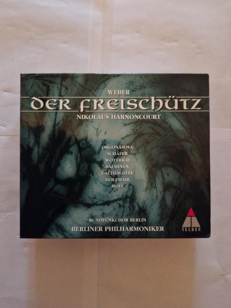 Weber: Der Freischütz - Nikolaus Harnoncourt (2CD Boxset), Ophalen of Verzenden, Romantiek, Gebruikt, Opera of Operette
