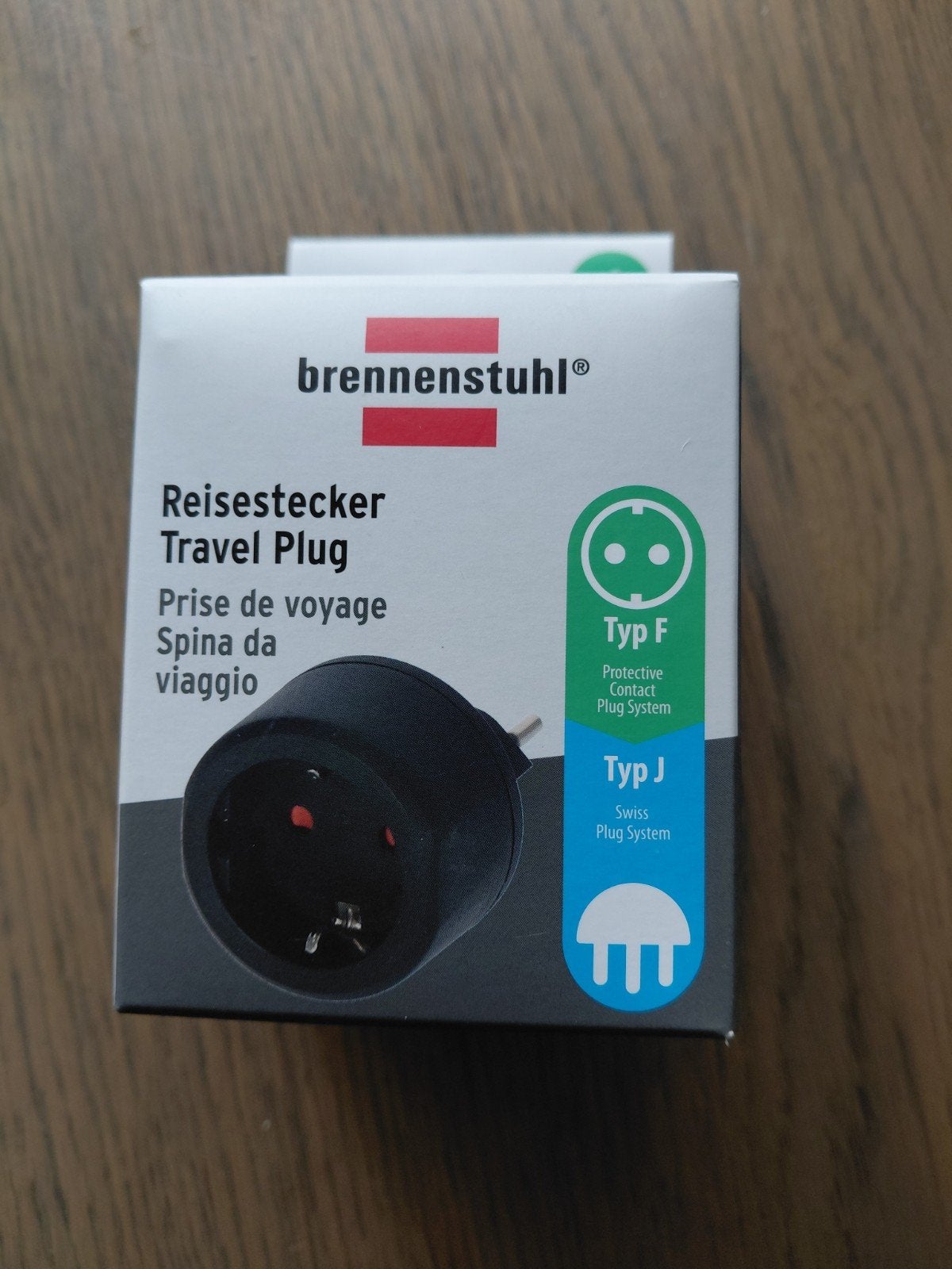 Reisstekker Zwitserland/Liechtenstein nieuw in doos, Ophalen of Verzenden, Nieuw