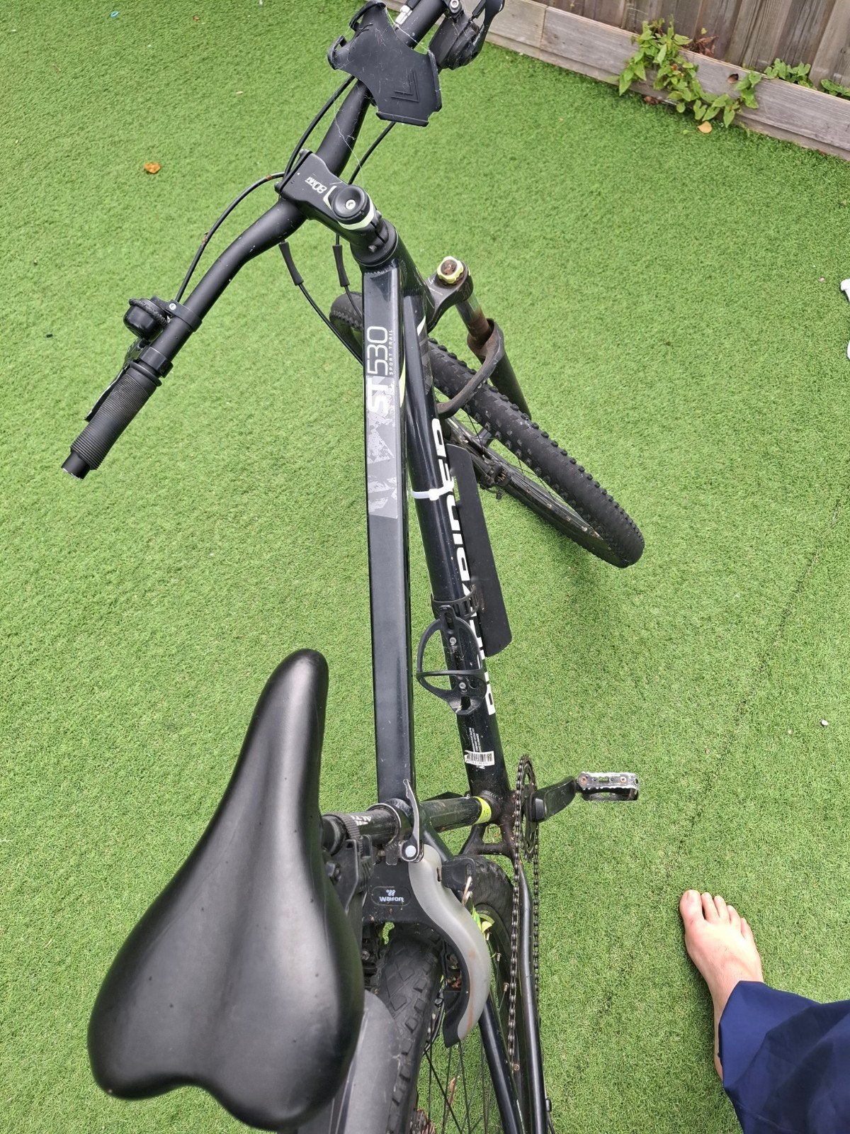 ainbike 27.5 inch ROCKRIDER ST 530, Fietsen en Brommers, Gebruikt, Schijfrem, 53 tot 57 cm, Ophalen