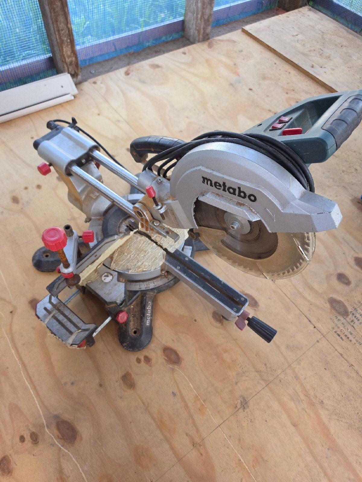 Metabo afkortzaag 254, Ophalen, Gebruikt, Afkortzaag, 30 tot 70 mm