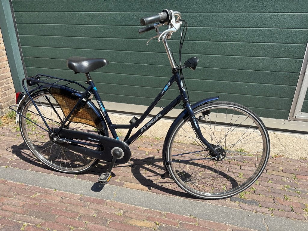 Fietshokje Houtplein: Azor Jersey damesfiets 3spd, Gebruikt, Niet ingevuld, Niet ingevuld, Trommelrem