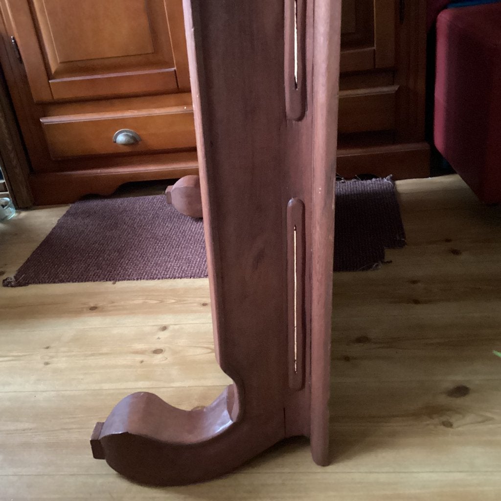 Massief houten opium tafel 100 x 100 cm. Bieden., Huis en Inrichting, Tafels | Salontafels, Ophalen, Gebruikt, Opium stijl, Minder dan 50 cm