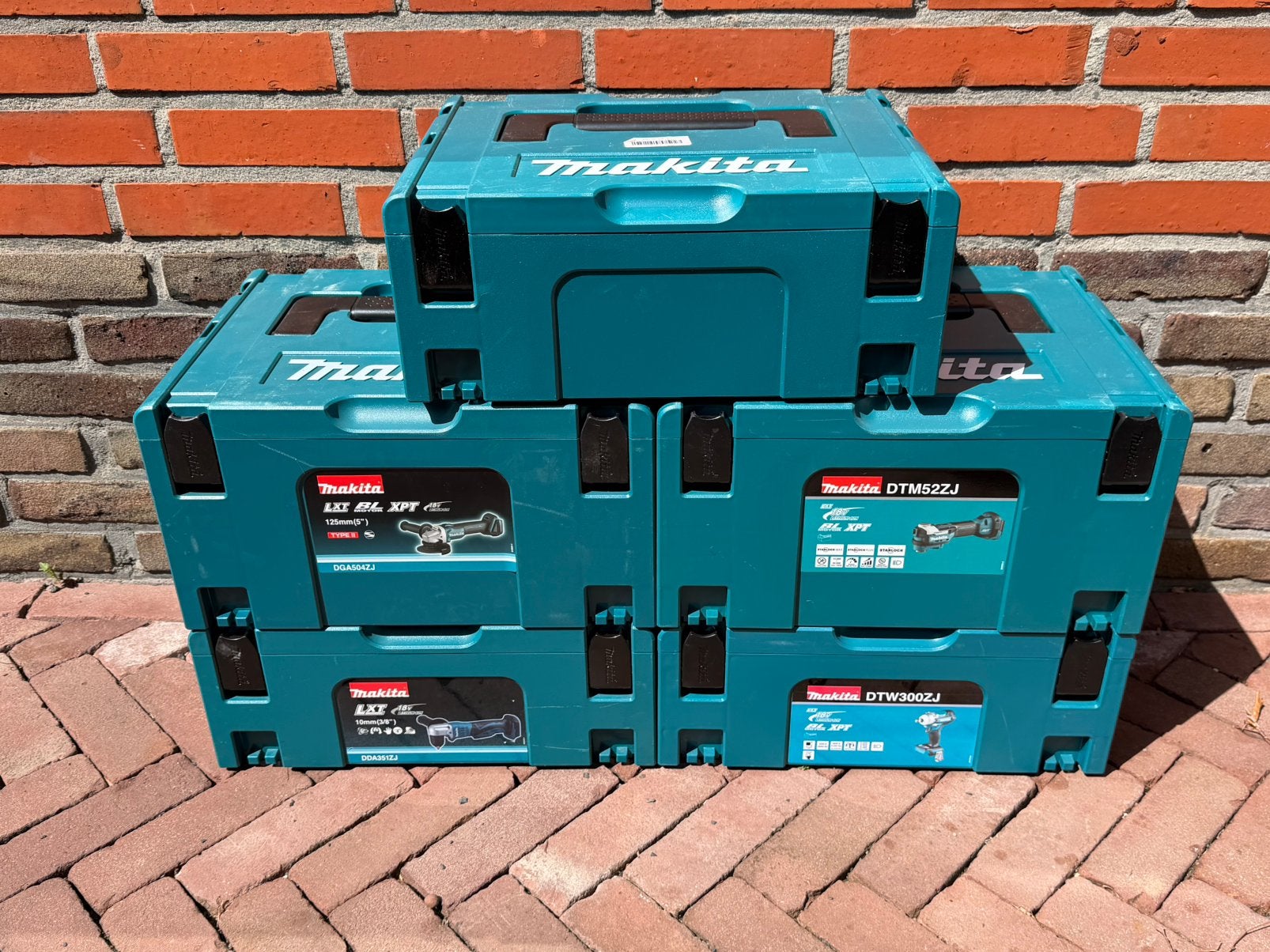5 nette makita mboxen 2 & 3, Ophalen, Gebruikt